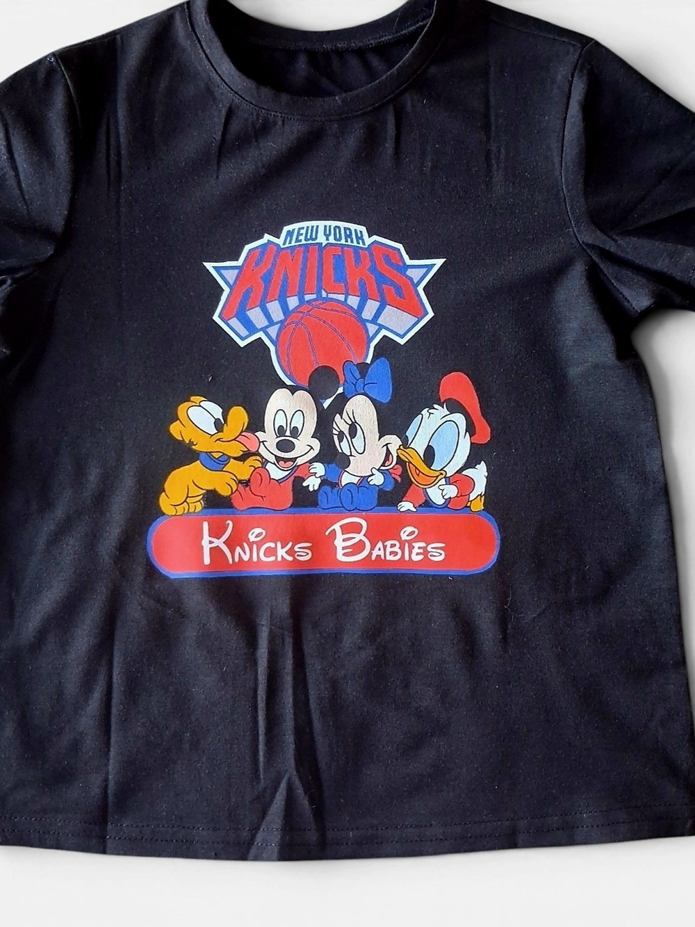 Black Graphic Tee for Kids
